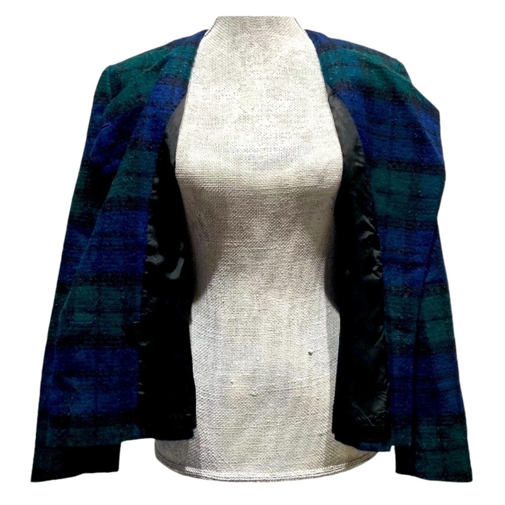 Vintage Pendleton Petite Virgin Wool Double Breasted Jacket - Picture 4 of 6